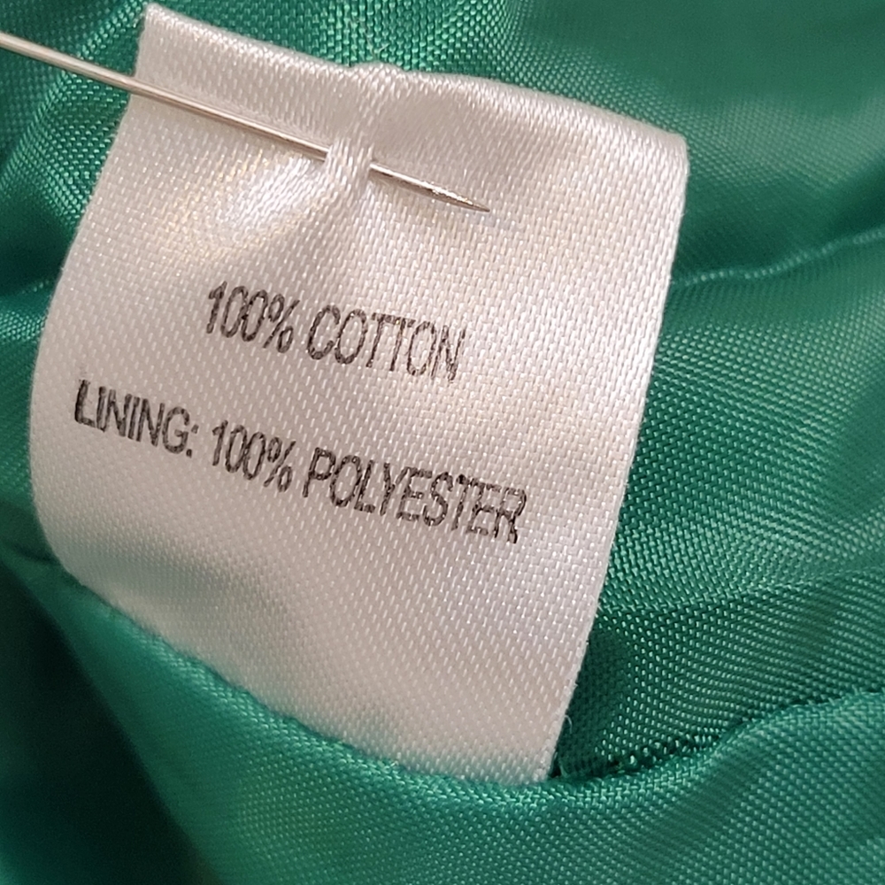 Isabel & Nina Green Eyelet Mini Dress Size 8 - Picture 6 of 7